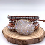 European And American New Style Retro Natural Stone Hand-Woven Bohemian Bracelets - Heritage cosmetics and beauty care