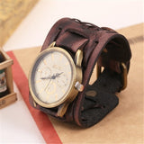 Accessories Foreign Trade Watches Retro Cowhide Watches Punk Watches Men'S Wrist Watches - Heritage cosmetics and beauty care