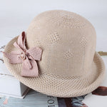 Women'S Hats Korean Version Of The Fashion Alice Along The Flower Knitted Women'S Hats Sun Hats - Heritage cosmetics and beauty care