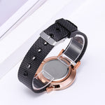 Fashion Creative Quartz Watches Couple Watches Digital Mesh Band Watches - Heritage cosmetics and beauty care