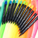 STA 80 Colors Set Water Based Ink Sketch Marker Pens Twin Tip Fine Brush Marker Pen For Graphic Drawing Manga Art Supplies - Heritage cosmetics and beauty care