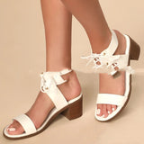 Standalone Stand With Thick Heels And High Heels With Fish Mouth Sandals For Women - Heritage cosmetics and beauty care