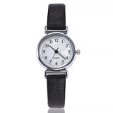 Classic Women's Casual Quartz Leather Band Strap Watch Round Analog Clock Wrist Watches - Heritage cosmetics and beauty care