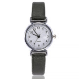 Classic Women's Casual Quartz Leather Band Strap Watch Round Analog Clock Wrist Watches - Heritage cosmetics and beauty care