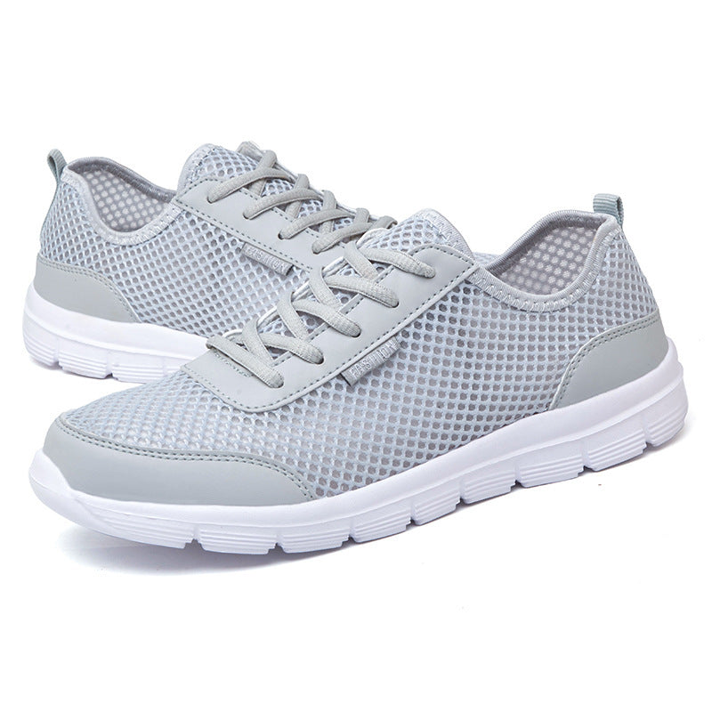 Cross-Border Large Size Fly Woven Sneakers Men'S Shoes - Heritage cosmetics and beauty care