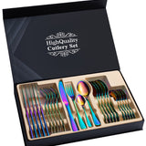 Stainless Steel Cutlery Set 24-Piece Gift Cutlery Steak Cutlery Gift Box