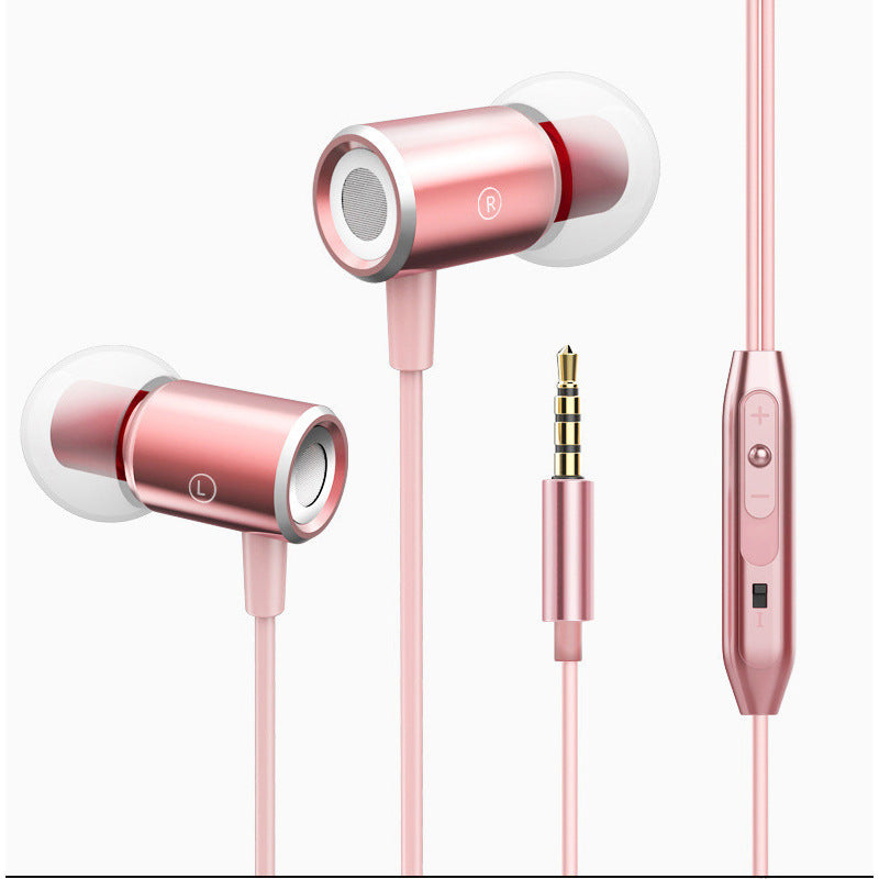 Wired Earphone Metal Magnetic Subwoofer In-Ear Cable Heritage cosmetics and beauty care