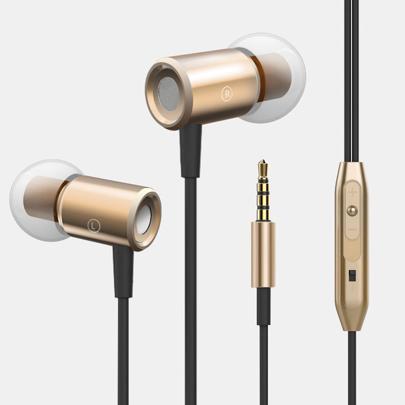 Wired Earphone Metal Magnetic Subwoofer In-Ear Cable Heritage cosmetics and beauty care