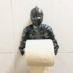 25x20cm Knight Roman Soldier Tissue Holder Style Sucker Wall Hanging Creative Kitchen Roll Paper Tissue Box - Heritage cosmetics and beauty care