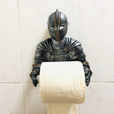 25x20cm Knight Roman Soldier Tissue Holder Style Sucker Wall Hanging Creative Kitchen Roll Paper Tissue Box - Heritage cosmetics and beauty care