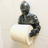 25x20cm Knight Roman Soldier Tissue Holder Style Sucker Wall Hanging Creative Kitchen Roll Paper Tissue Box - Heritage cosmetics and beauty care