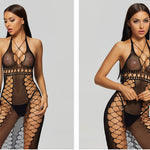 Sexy Lingerie Erotic Hot Women Bodystocking Bodysuits  Crotch Tights Transparent Body Stockings Sex Clothes Mesh Underwear - Heritage cosmetics and beauty care