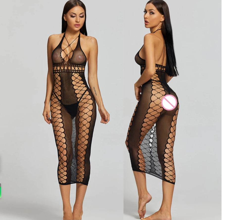 Sexy Lingerie Erotic Hot Women Bodystocking Bodysuits  Crotch Tights Transparent Body Stockings Sex Clothes Mesh Underwear - Heritage cosmetics and beauty care