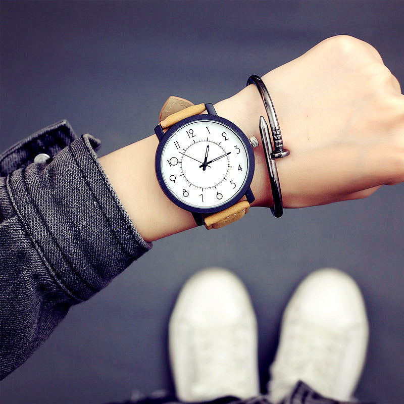 Cool Male And Female Student Couple Watch A Pair Of Quartz Watches - Heritage cosmetics and beauty care