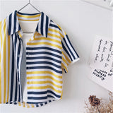 Boys' Summer Children'S Short-Sleeved Shirts And Children'S Tops Heritage cosmetics and beauty care