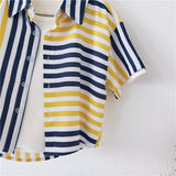 Boys' Summer Children'S Short-Sleeved Shirts And Children'S Tops Heritage cosmetics and beauty care