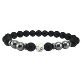 Natural Black Hematite Tiger Eye Beaded Bracelets Men For Magnetic Health Protection Women Jewelry - Heritage cosmetics and beauty care