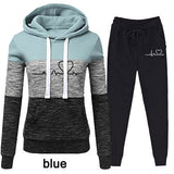 Casual Tracksuit Women Two Piece Set Suit Female Hoodies Heritage cosmetics and beauty care