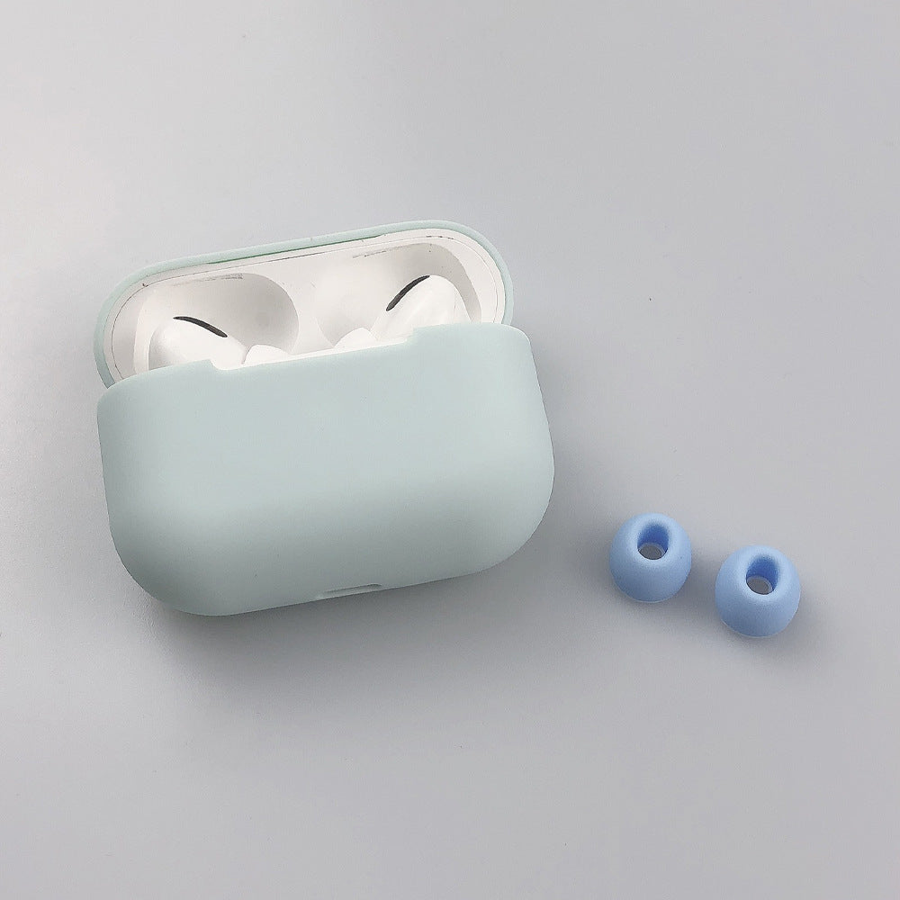 Compatible with Apple , Simple Liquid Silicone Earphone Cover Heritage cosmetics and beauty care