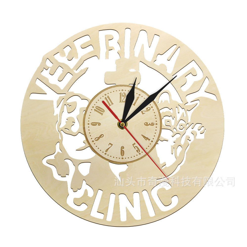 Wooden Wall Clock Modern Wall Clock - Heritage cosmetics and beauty care