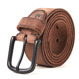 Desway Alloy Pin Buckle Belt Men's New Leather Belt - Heritage cosmetics and beauty care