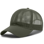 Breathable Mesh Men's And Women's Hats Outdoor Solid Color Light Board Baseball Caps - Heritage cosmetics and beauty care