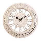 Antique Round Wall Clock Clock - Heritage cosmetics and beauty care