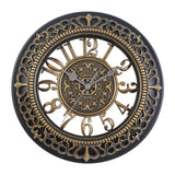 Antique Round Wall Clock Clock - Heritage cosmetics and beauty care