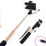 Compatible with Apple , Selfie Stick Mobile Phone Selfie Stick Aluminum Alloy - Heritage cosmetics and beauty care