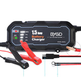 Car And Motorcycle Battery Charger 12V Intelligent Repair Lead-acid Battery Charging 1500mA Heritage cosmetics and beauty care