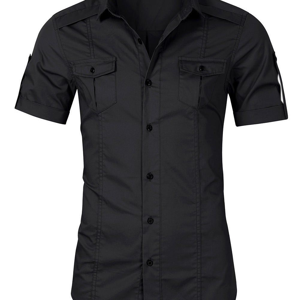 Workwear Shirts European And American Men's Shirts Heritage cosmetics and beauty care