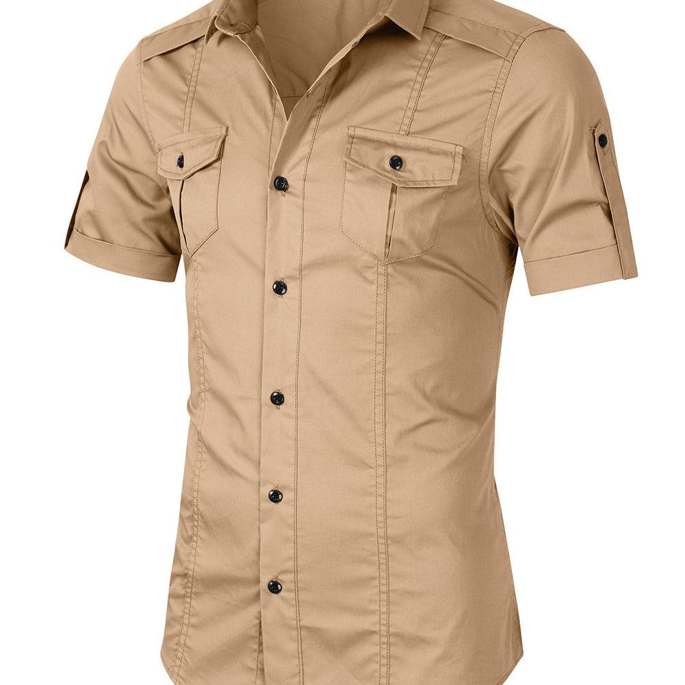 Workwear Shirts European And American Men's Shirts Heritage cosmetics and beauty care