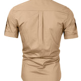 Workwear Shirts European And American Men's Shirts Heritage cosmetics and beauty care