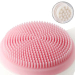 Double-sided Silicone Skin Care Tool Facial Cleanser Brush Face Cleaning Vibration Facial Massage Washing Product - Heritage cosmetics and beauty care