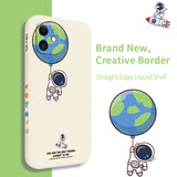 Compatible with Apple , Planet Astronaut Is Suitable For All-inclusive Lens On The Male Side Of Apple Phone Case Heritage cosmetics and beauty care