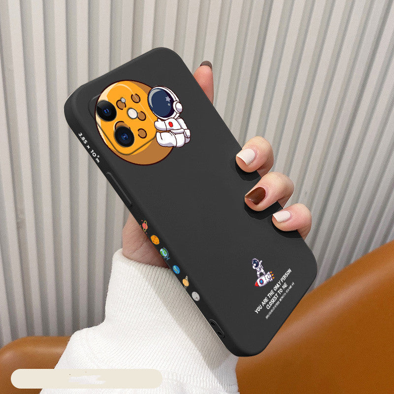 Compatible with Apple , Planet Astronaut Is Suitable For All-inclusive Lens On The Male Side Of Apple Phone Case Heritage cosmetics and beauty care