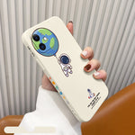 Compatible with Apple , Planet Astronaut Is Suitable For All-inclusive Lens On The Male Side Of Apple Phone Case Heritage cosmetics and beauty care