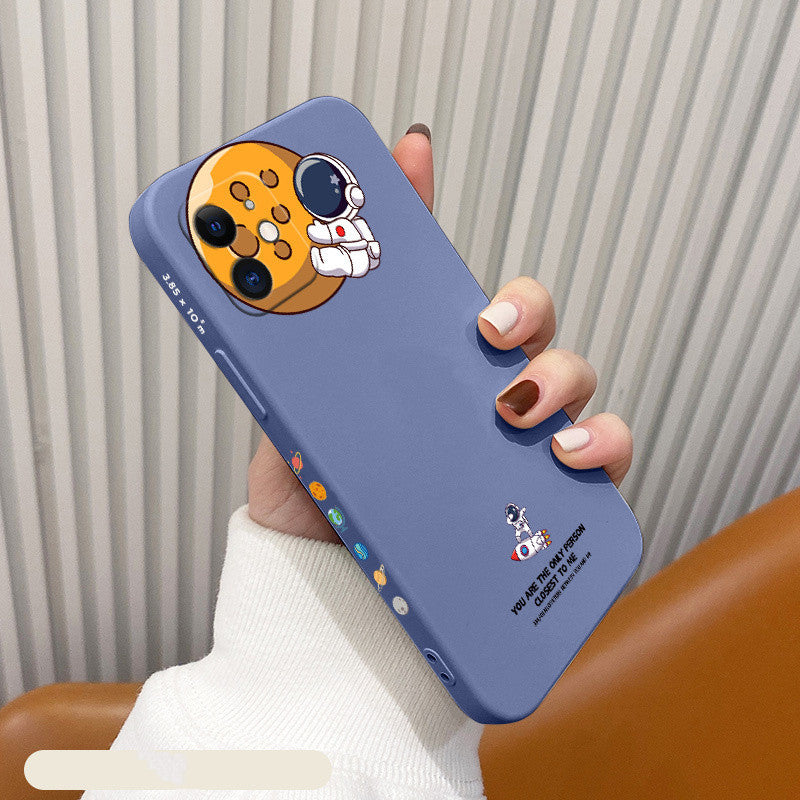 Compatible with Apple , Planet Astronaut Is Suitable For All-inclusive Lens On The Male Side Of Apple Phone Case Heritage cosmetics and beauty care