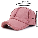 Fashion Hats Women Peaked Cap Solid Color Broken Edge Design Baseball Cap Sport - Heritage cosmetics and beauty care