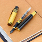 Patterned Orb Pen Metal Fountain Pen - Heritage cosmetics and beauty care