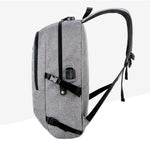 CONNECT - USB charging urban backpack - Heritage cosmetics and beauty care