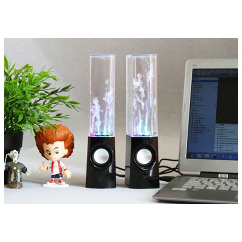 Wireless Dancing Water Speaker LED Light Fountain Speaker Home Party - Heritage cosmetics and beauty care