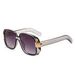 Square tortoiseshell sunglasses gold - Heritage cosmetics and beauty care