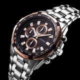 Watches Men's Business Casual Multi-Function Sports Watch Quartz Watch - Heritage cosmetics and beauty care