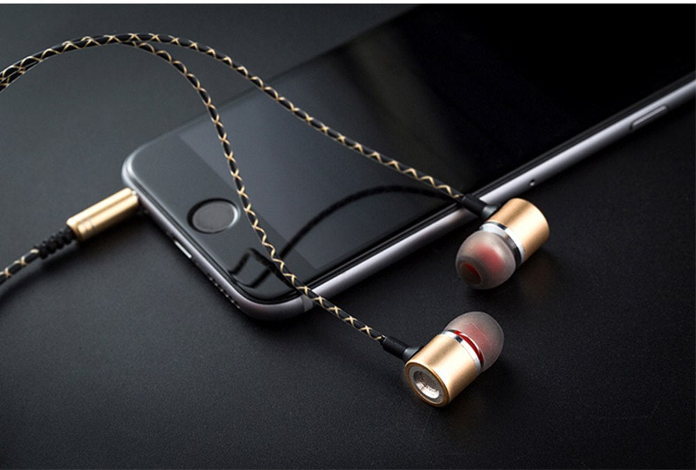 Fanbiya S1 metal headsetIn-Ear Earphones mobile phone earphone general with wheat bass Heritage cosmetics and beauty care