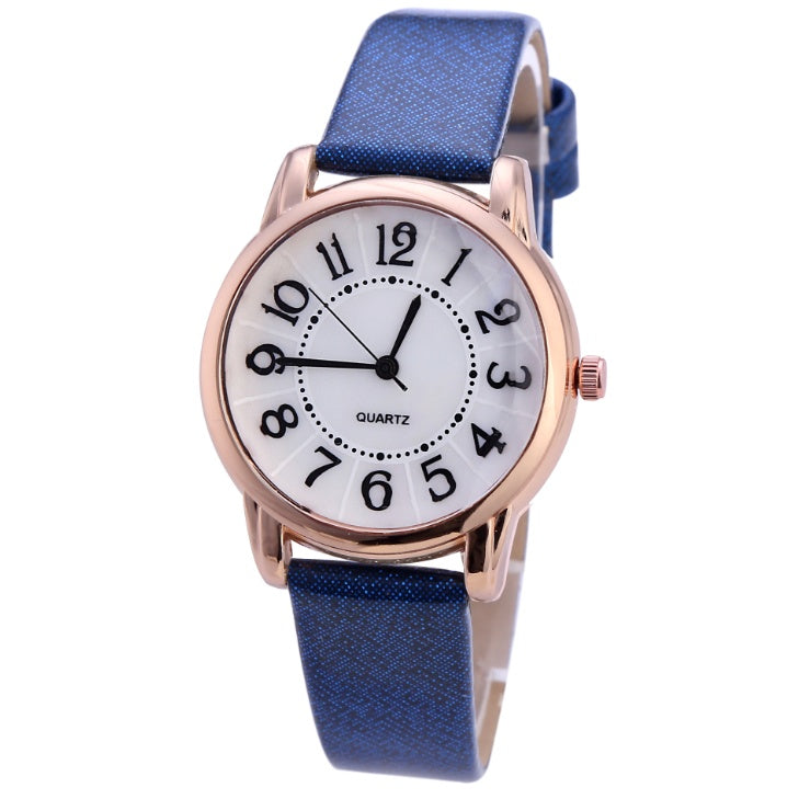 Drop Shipping Women Simple Dial Wristwatches Casual Fashion Luxury Leather Strap Quartz Watches Clock Relogio Feminino - Heritage cosmetics and beauty care