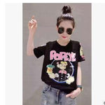 Will Europe stand cartoon short sleeved cotton t-shirts to seaman all-match shirt Heritage cosmetics and beauty care