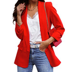 Elegant Blazer For Women Loose Blazer Jackets - Heritage cosmetics and beauty care