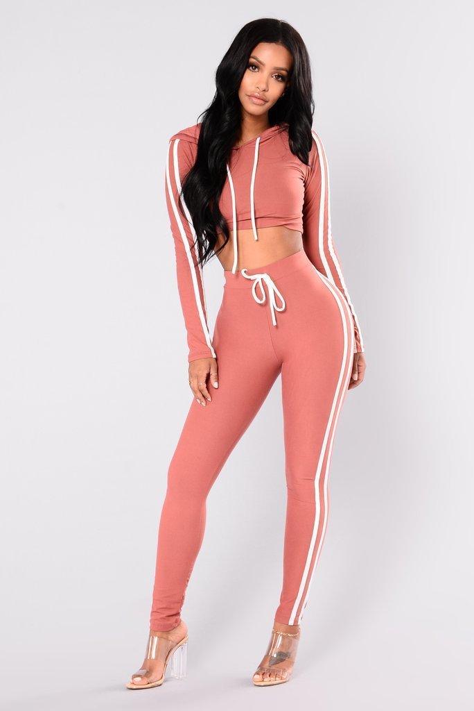 Women Ladies Tracksuit Crop Top Hoodies Sweatshirt Pants Sets Slim Wear Casual Suit Heritage cosmetics and beauty care