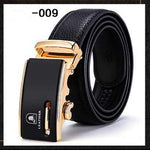 Two-layer leather belt business men's smooth automatic buckle leather belt - Heritage cosmetics and beauty care